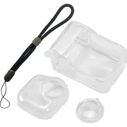 Ultra Shockproof & Anti - Slip Silicone Protective Camera Case with Lens Cover - Transparent