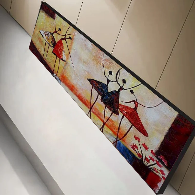

GATYZTORY Painting By Number Ballet Drawing On Canvas Hand Painted DIY Picture By Numbers Dancer 60x120cm Home Decoration