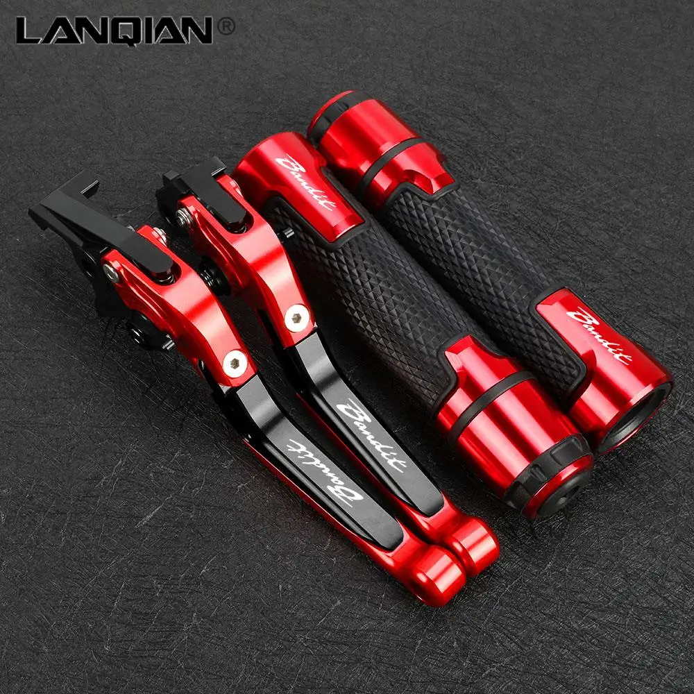 

FOR SUZUKI GSF1200 GSF1250 GSF650 GSF600 S N BANDIT Motorcycle Extendable Handbrake Brake Clutch Levers Handle Handlebar Grips