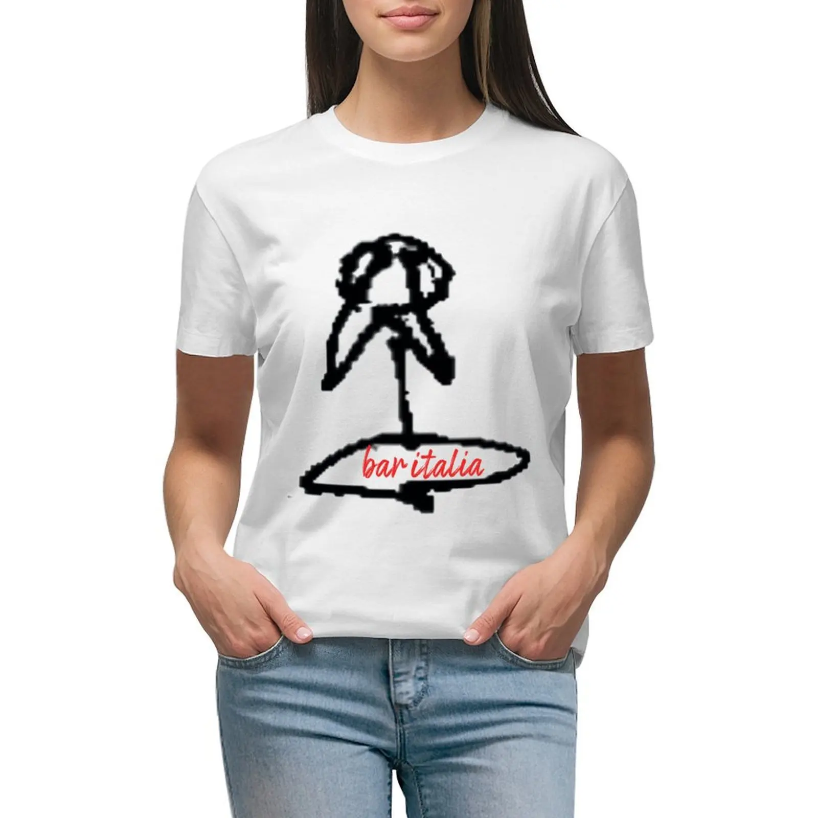 

Tracey Denim - Album by bar italia T-shirt Aesthetic clothing funny summer top Women clothing