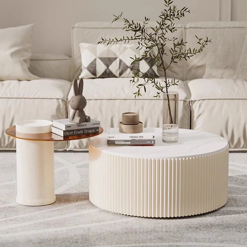 

Storage Luxury Coffee Table Living Room Kawaii Cute Dining Room Small Round Table Make Up Reading Mesa De Centro Home Furniture