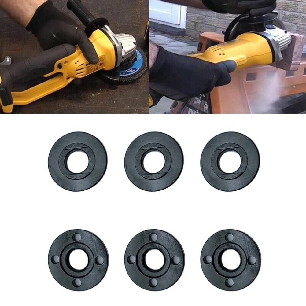 

6Pcs Angle Grinder Flange Lock Nut Pressure Plate 5/8-11 For 224399-1 193465-4 Steel Imperial Pressure Plate 16mm Outer Power