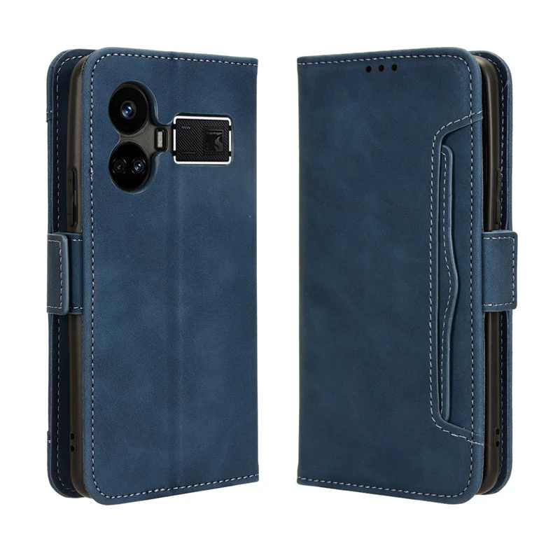 Per Realme Gt5 Custodia Premium Wallet Leather Flip Multi-Card Slot Cover Per Oppo Realme Gt5 Realmegt5 Custodia Per Telefono 6.74"