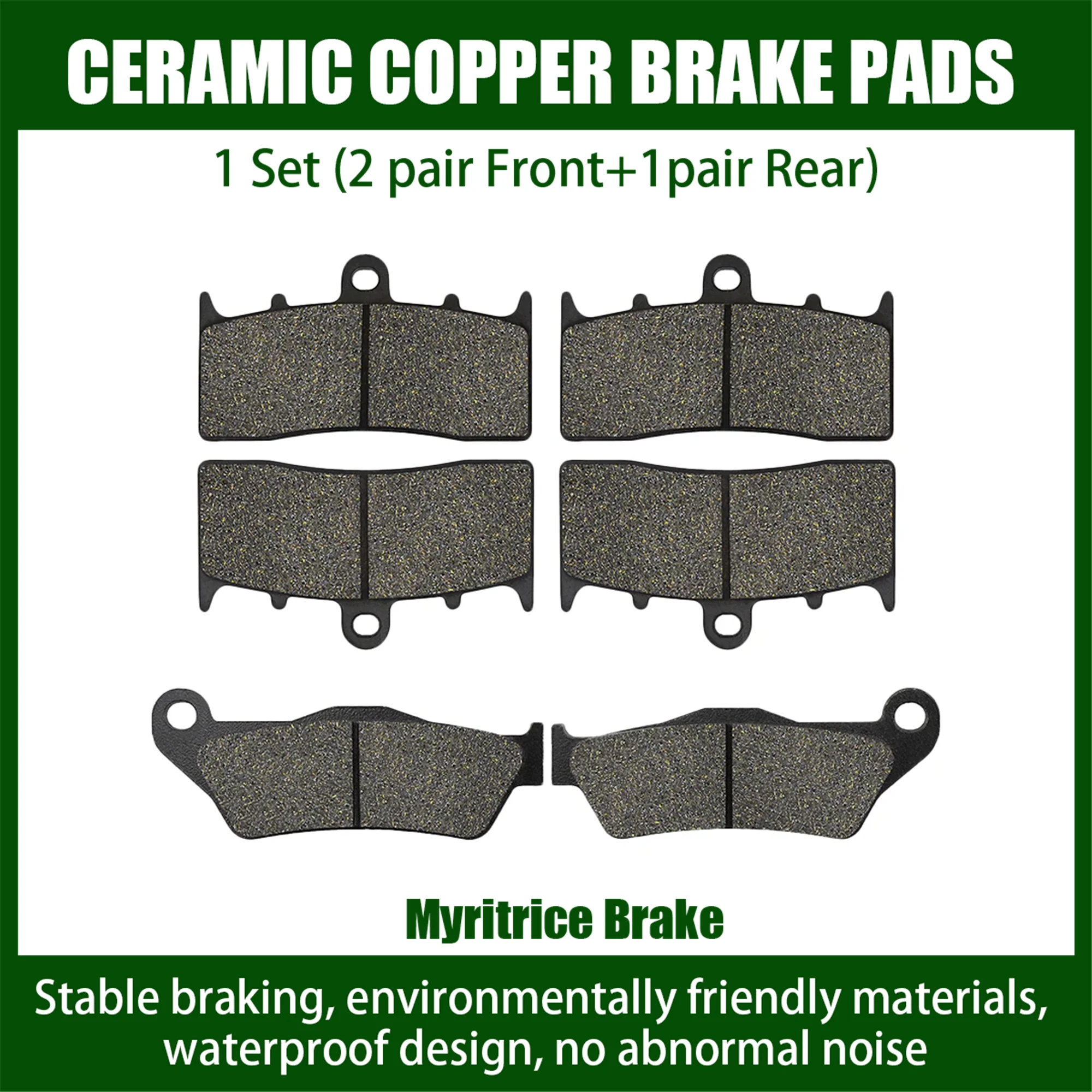 Myritrice Adatto Per Bmw R1150R 2001-2006 R1150R Rockster Edition 80 2004-2006 R1150Rs 2001-2004 Pastiglie Freno Anteriori Posteriori Per Moto