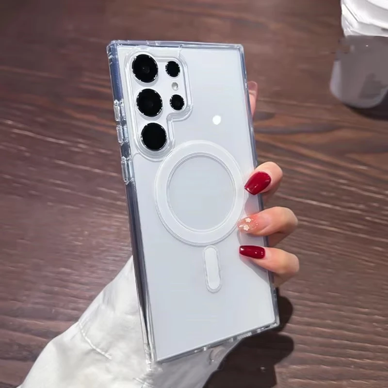 Enhanced Magnetic Wireless Charging Case with Magsafe Compatibility