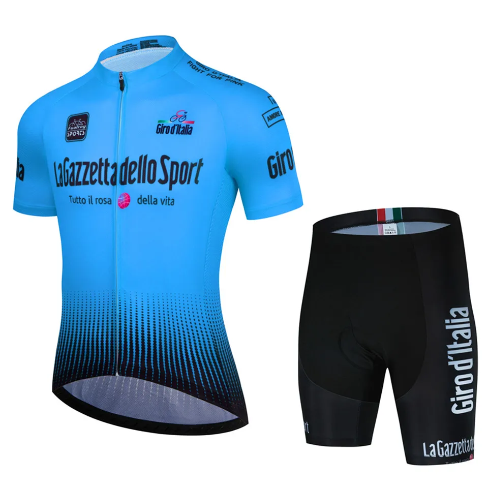 Tour Of Italy Summer Bicycle Clothes Cycling Jersey Set Road Bike Short Sleeve Cycling Clothing Men Mtb Jersey Set Sport Wear 3