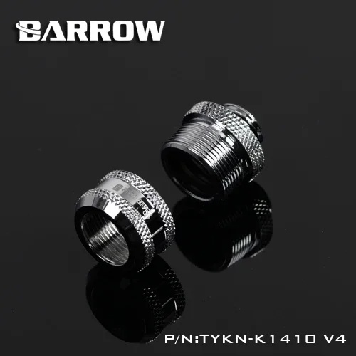 

Barrow TYKN-K1410 V4, OD14mm Hard Pipe Fittings, G1 / 4 Adapter For OD14mm Hard Tubes gadget