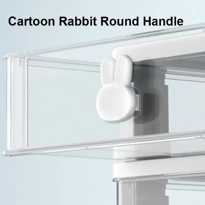 New Student Three Layers Creative Desk Organizer Stationery Holder Multiple Compartment With Transparent Drawer Storage Box