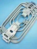 5 Sizes Complete Set Brother Household Embroidery Machine Frame Embroidery Hoops Nylon Cross Stitch Hoop