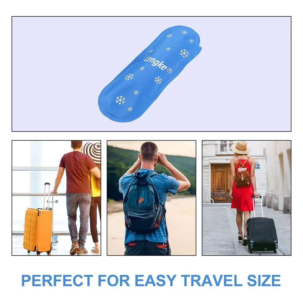 3pcs Portable Travel Case Medicla Cooler Ice Pack Cold Gel Pill Protector Insulin Cooling Bag