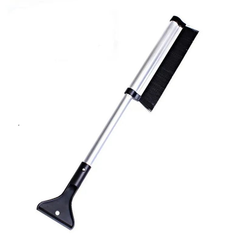 Car windshield wiper snow removal brush snow shovel extendable stainless steel cleaning tool broom cleaning accessories windshield wiper