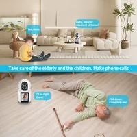 2MP wireless WIFI video call camera baby safety protection monitor 2.8-inch screen button call PTZ human shape detection ICSEE 4