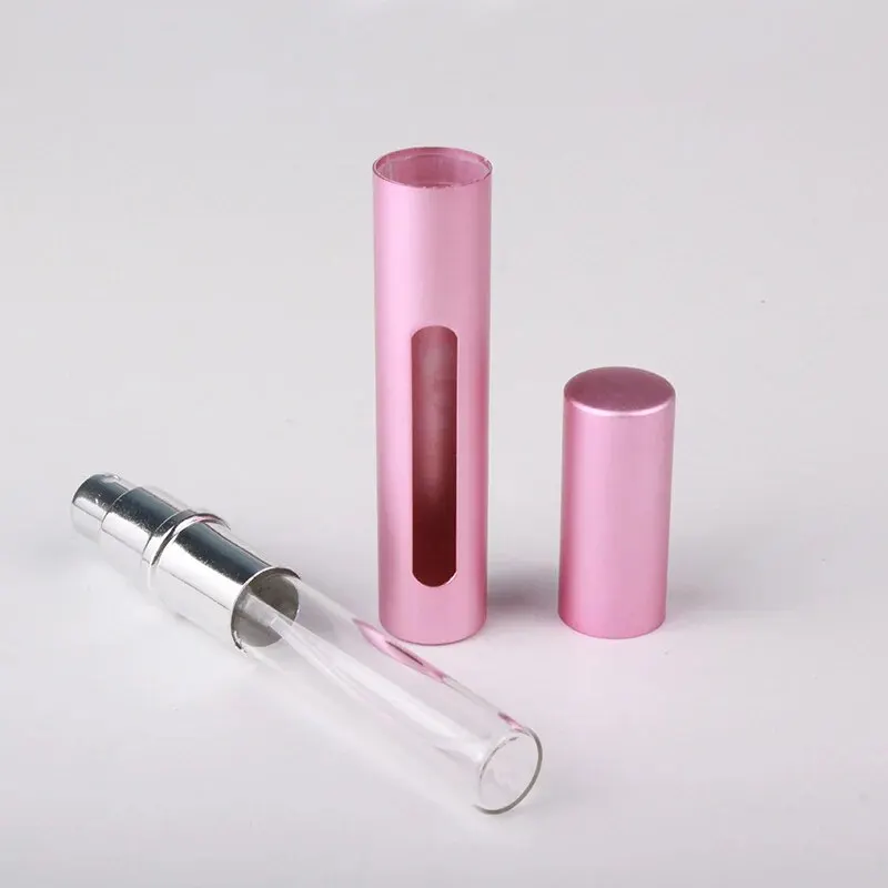 PORTABLE REFILLABLE PERFUME BOTTLE - Ultra-fine Spray Bottle with 0.17 Oz. Capacity for On-the-go Perfume Use. 2