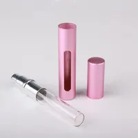 PORTABLE REFILLABLE PERFUME BOTTLE - Ultra-fine Spray Bottle with 0.17 Oz. Capacity for On-the-go Perfume Use. 2