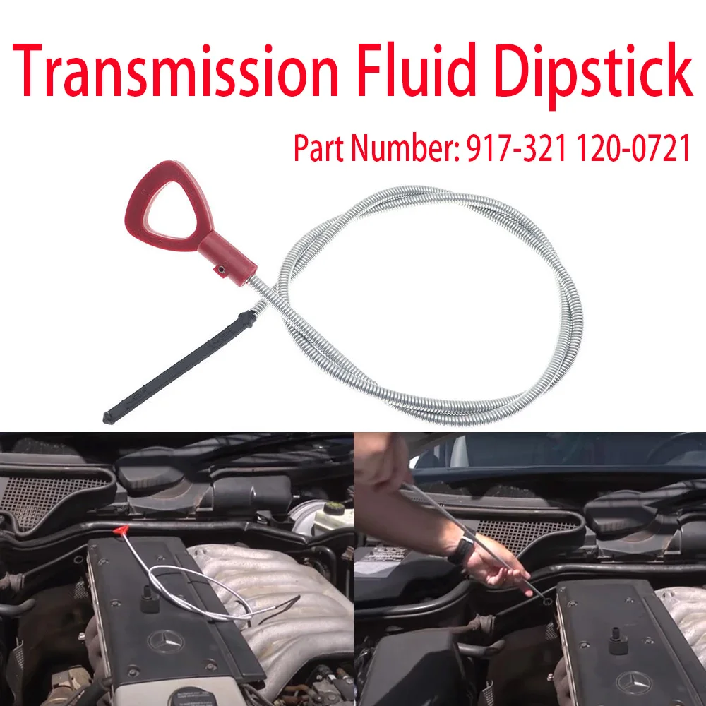 Jauge à Huile Boîte Automatique 120cm Pour Transmission Mercedes 722.6 - Double échelle - Outil De Mesure Niveau Fluide
