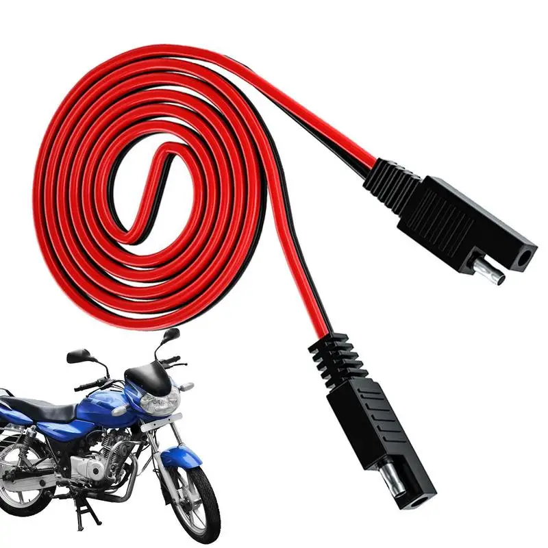 

Кабель-удлинитель SAE 16AWG, медный ПВХ Солнечный штекер 3,28 фута, для КАЯКОВ, мотоциклов, инверторов солнечной энергии