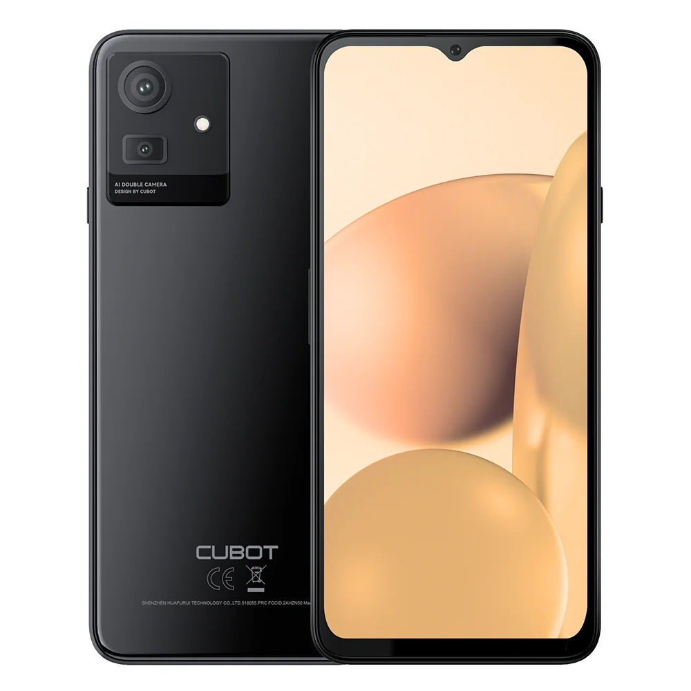 Cubot Note 50 Dual-SIM 256GB ROM + 8GB RAM (Only GSM  No CDMA) Factory  Unlocked 4G/LTE Smartphone (Blue) - International Version 