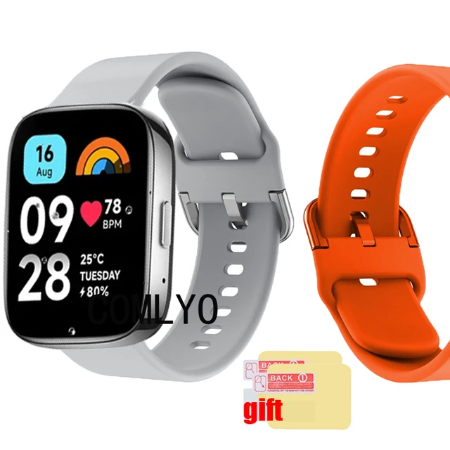 Soft Silicone Case+Strap for Redmi Watch 3 Active Screen Protector Sports  Strap Watchband for Redmi Watch 3 Active Smart Watch - AliExpress