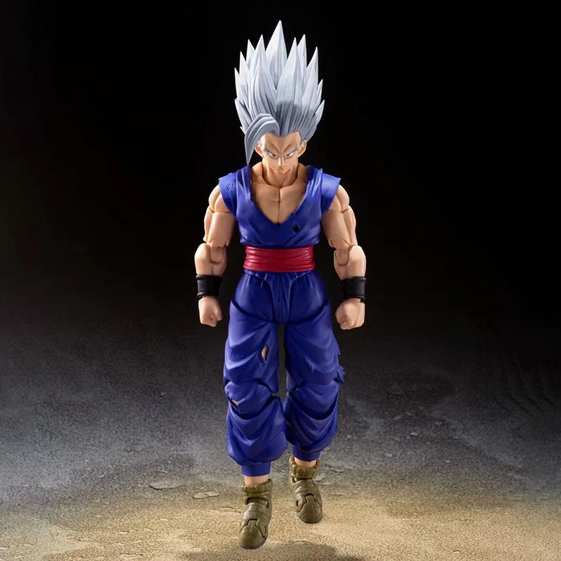 Dragon Ball Super Figures Shf Son Gohan Beast Action Figure Anime PVC Collection Saiyan Gohan Figurine Movable Model Toys Gifts
