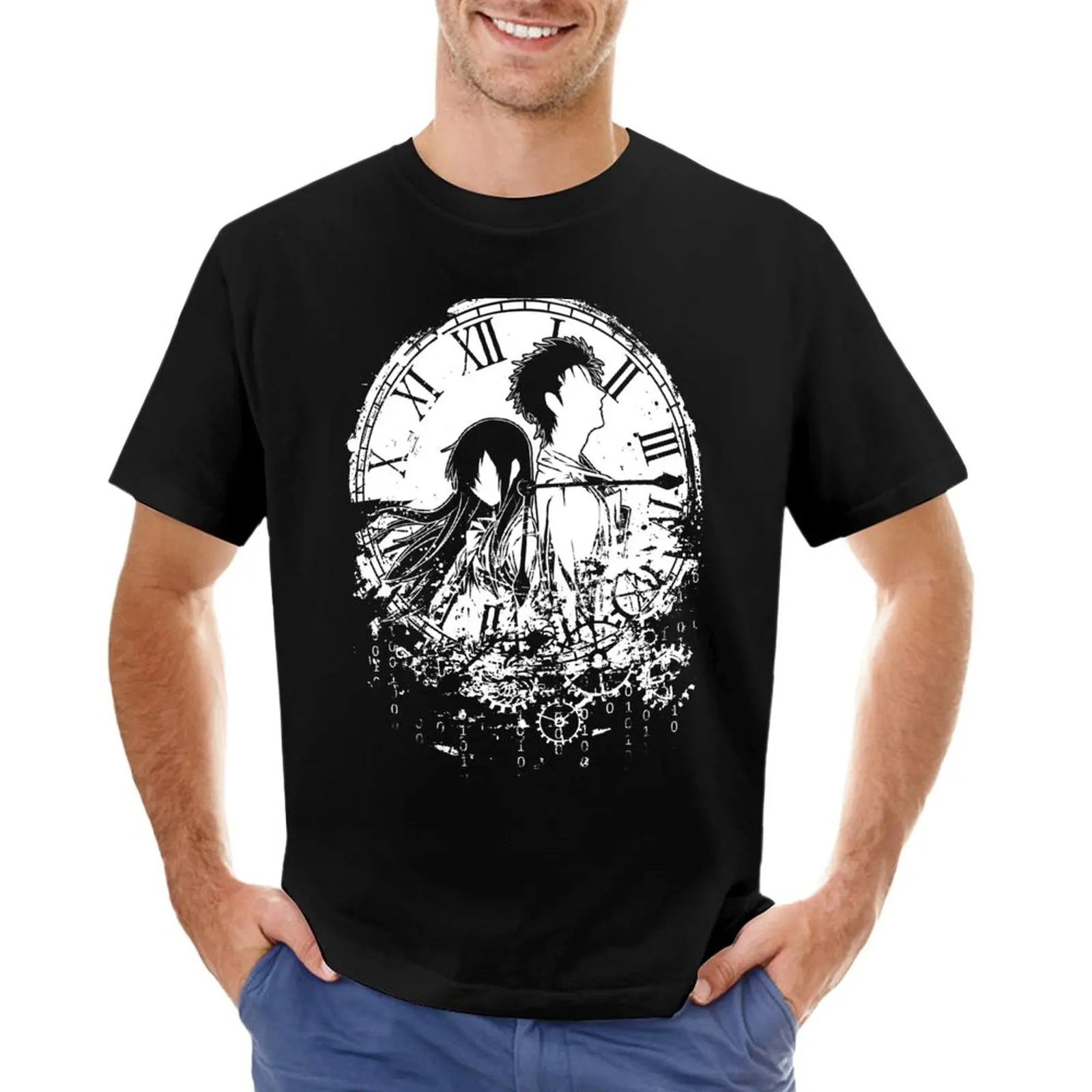 

Broken Clock T-Shirt cute tops vintage blacks anime clothes t shirt for men