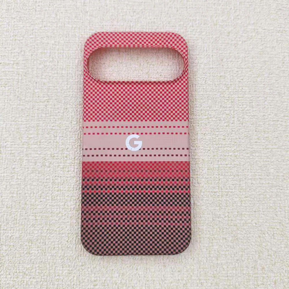Frameless Carbon Fibre Magnetic Phone Case with Wireless Charging and Shockproof Protection