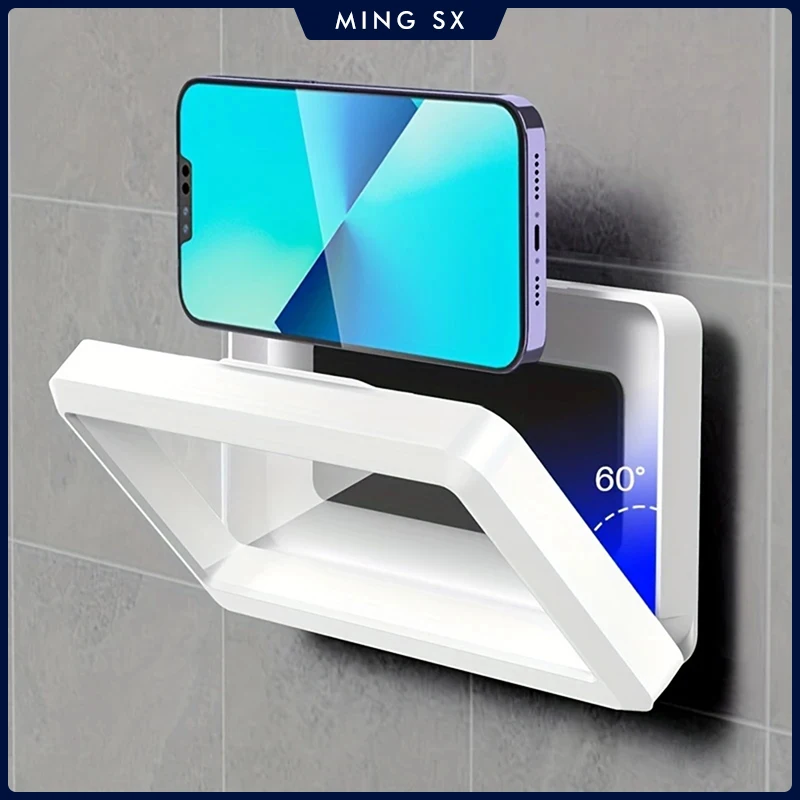 Fixed Universal Waterproof and Anti-fog Mobile Phone Case for Bathroom Shower Phone Holder Waterproof Can Touched Shower Phone Fixed Universal Waterproof and Anti-fog Mobile Phone Case for Bathroom Shower Phone Holder Waterproof Can Touched Shower Phone