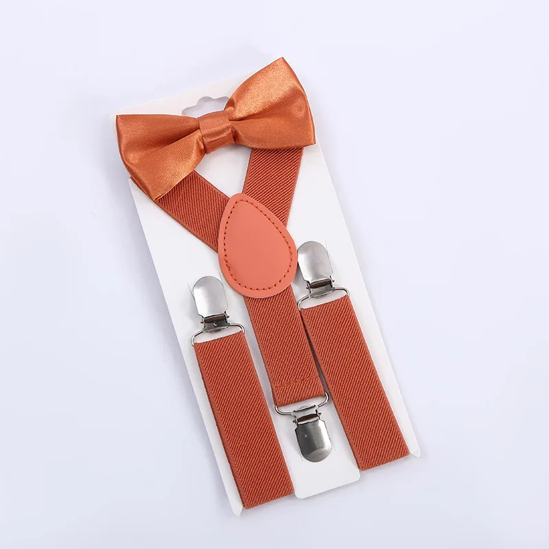1pcs Children's sling bow tie Fashion children's bow tie Boys and girls Adjustable sling baby wedding accessories