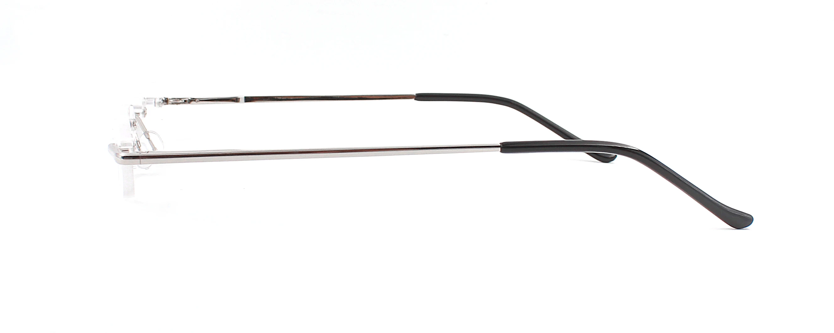 Hochwertige rahmenlose Lesebrille für Reisen, spiralförmiges Metallic-Röhrenetui, Federscharniere, leicht, für Damen und Herren – Detail 11