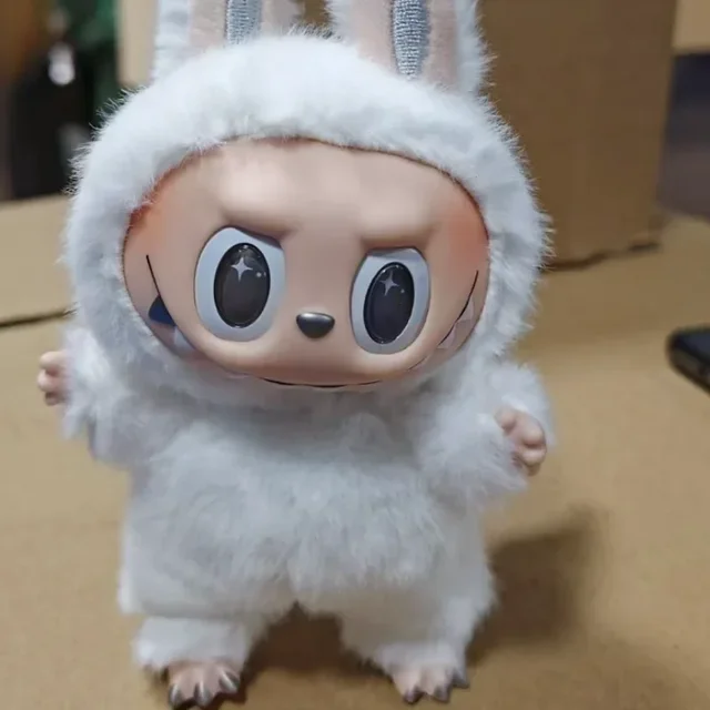 New Monster Zimomo Labubu Series Angel Change Creative Doll DIY Vinyl Pendant Doll Decoration Copy Toy Children's Christmas Gift 6