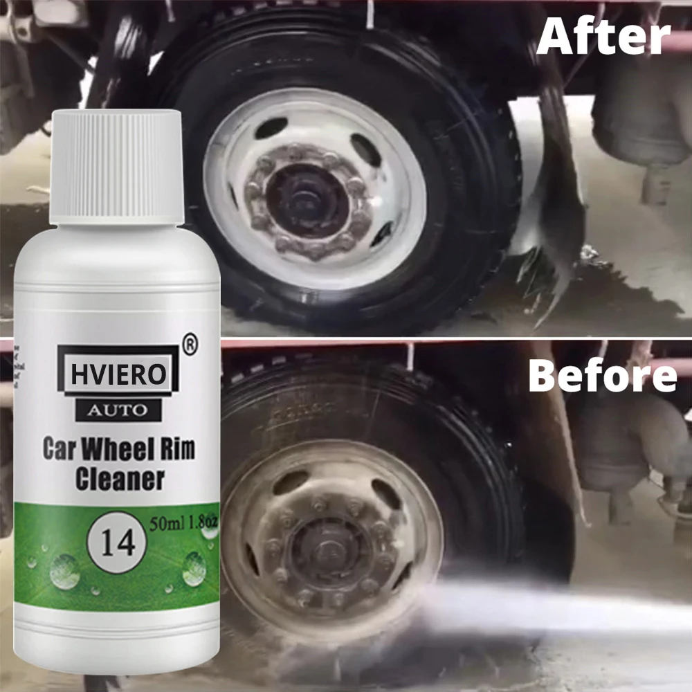 Repair14 20ml-100ml Portable Car Rim Wheel Ring Cleaner car cleaning agent High Concentrate Tire Detergent Cleaning Agent Dent Remover