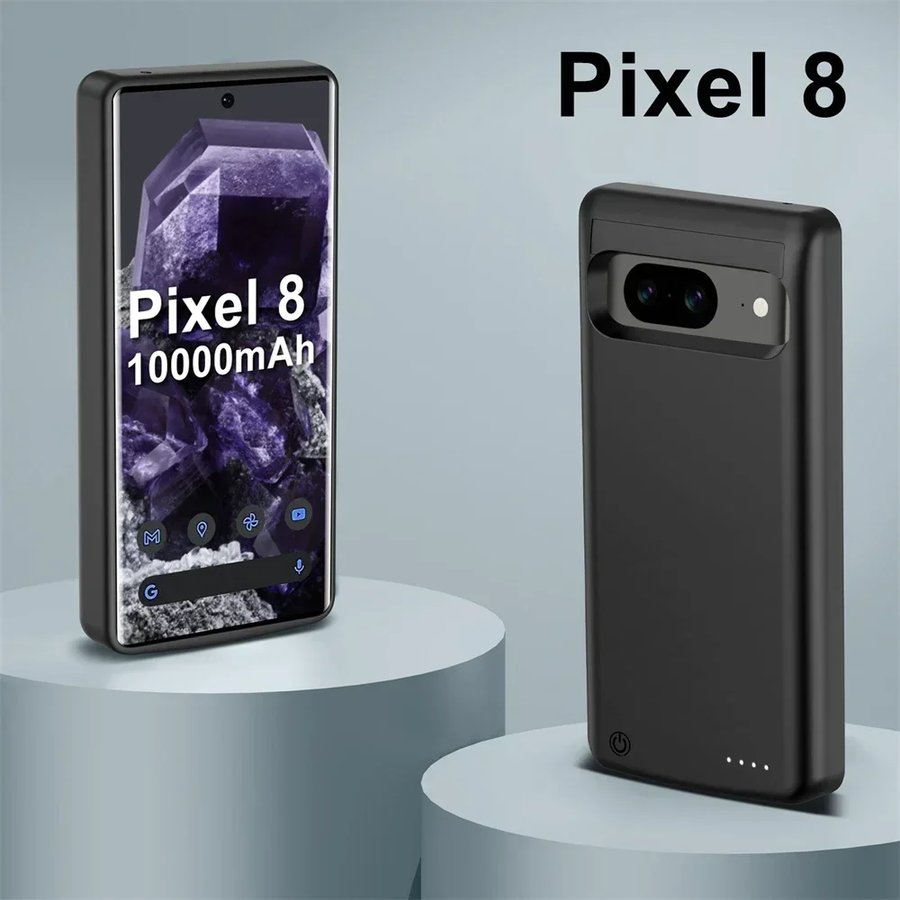 Google pixel8 バッテリーカバー＆液晶 バッテリー充電器ケース Google ピクセル 6 7 8 プロバッテリー