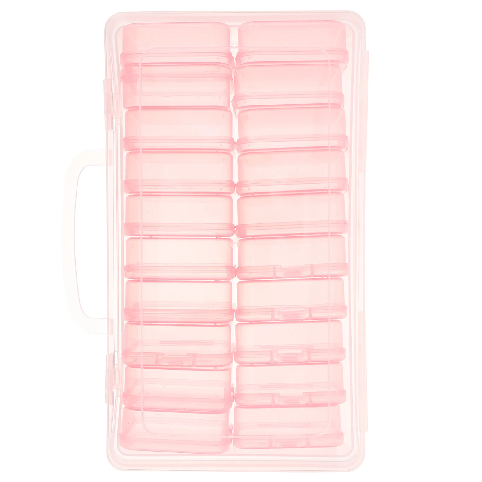 

Storage Boxes Earring Container Bead Organizer Case with Lids Multi-grid Beads Holder Loose