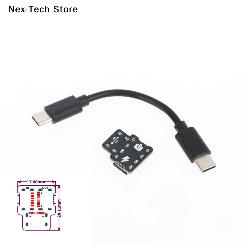 [NT]USB 12 모듈 USB 전원 분배기에 적합한 컴퓨터 통신 보드용 Type-C 인터페이스 전원 분배기[NT]