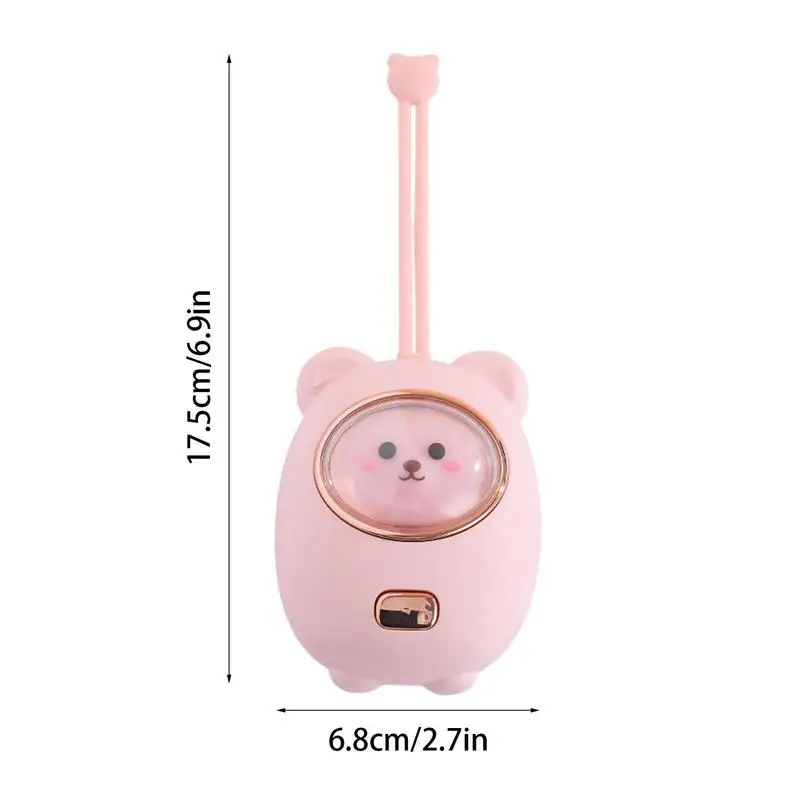 Rechargeable Hand Warmer Cute Bear Shape Reusable Hand Warmer Built In 2400mAh Battery 2 In 1 Cute Bear Shape USB Heater For