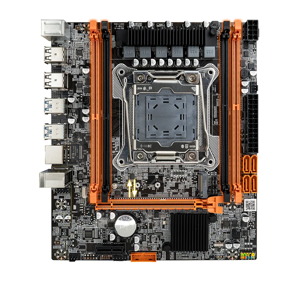 Description Picture 3 of itemASL X99 Motherboard LGA 2011-3 C612 Chipset Support Intel Xeon E5 V3 V4 CPU SATA/NVME M.2 Slot Optional 8GB 2400MHz DDR4 RAM