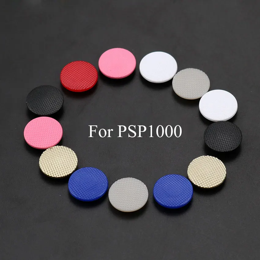 YuXi 1pc PSP 1000 2000 3000 아날로그 조이스틱 캡 커버 버튼 PSP1000 PSP2000 PSP3000 게임 콘솔 용 교체 부품