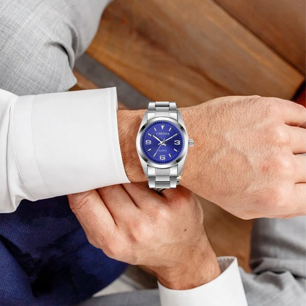 

Brand Military Casual Sport Watch Fashion Men Full Stainless Steel Waterproof Quartz Clock Wristwatch Relogio Masculino
