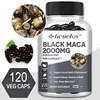 Maca Extract Supplement for Men and Women Boost Energy, Stamina & Mood Vegetarian Capsules