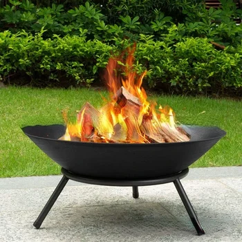 Large Cast Iron Firepit 1