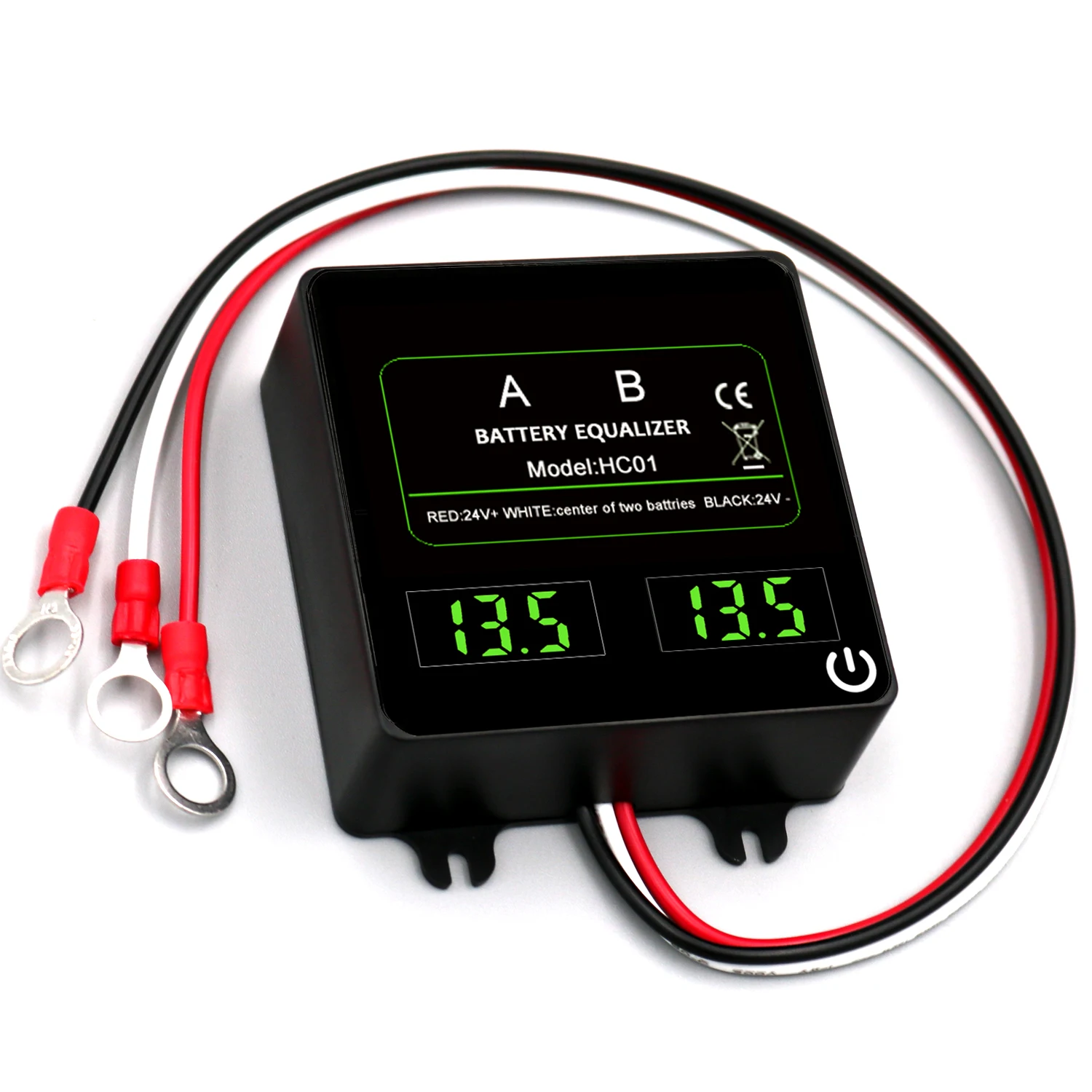 ANGUI HC01HC02 Battery Equalizer with Touch Switch Batteries 10A 12V 24V 36VCurrent Active Voltage Balancer Li li-ion Lead Acid