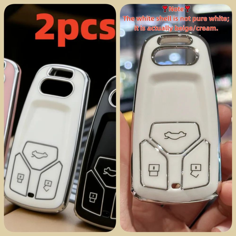 Premium Car Key Case Covers - Set of 2