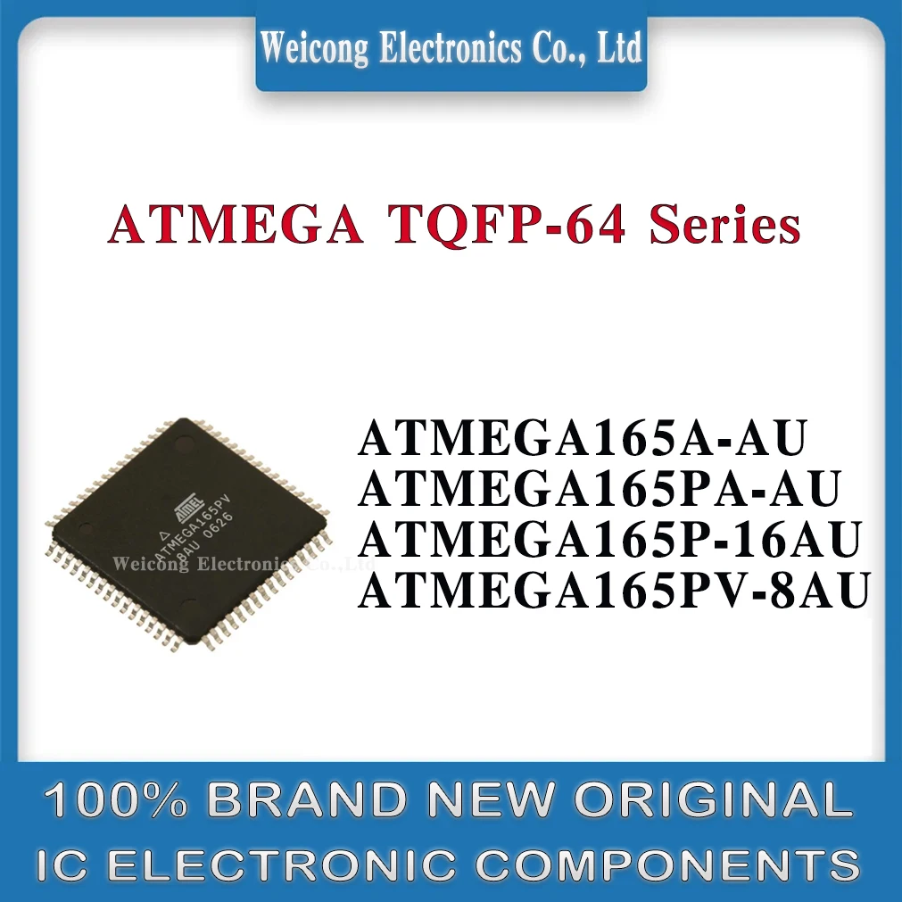 

ATMEGA165A-AU ATMEGA165PA-AU ATMEGA165P-16AU ATMEGA165PV-8AU ATMEGA165A ATMEGA165PA ATMEGA165P ATMEGA165PV ATMEGA IC MCU Chip