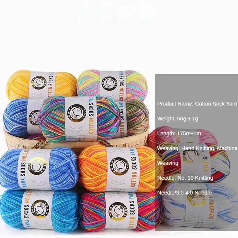 1pc Sweet Soft Cotton Baby Knitting Wool Yarn Thick Yarn Fiber Velvet Yarn Hand Knitting Wool Crochet Yarn for DIY Sweater 5