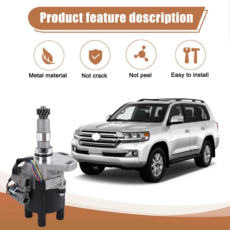 1 Pcs Ignition Distributor For Toyota 1RZ 2RZ 3RZ Engine 19020-75030 19020-75040 19020-75031 1902075030 1902075040
