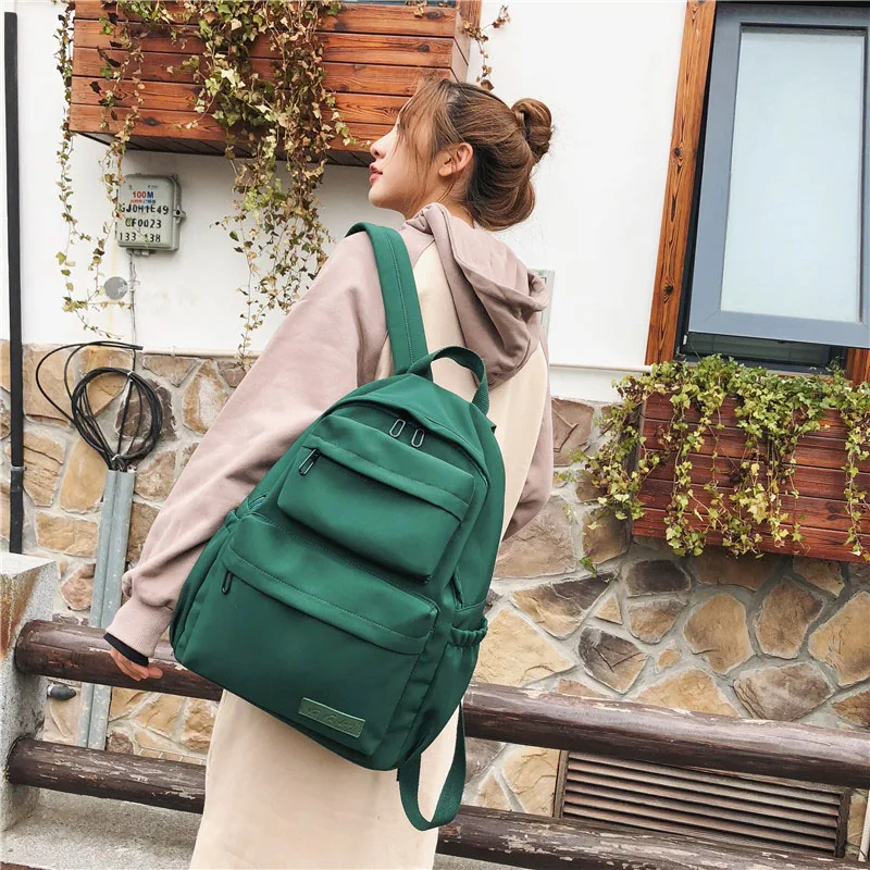 Casual Student Backpack Women Bags Traveling School Bag Large Capacity INS Fashion Bag Backpack Travel Bag