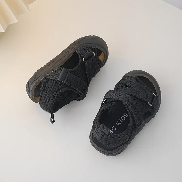 Sandal for girl Summer Baby Sandals Fashion Cross Webbing Soft Children Shoes Cool Boys Girls Beach Sandals Head Wrapped Toddler Shoes best leather shoes