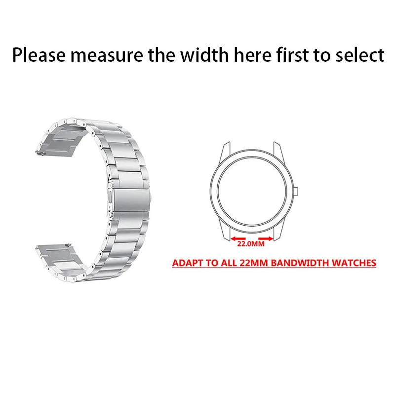 Stainless Steel Strap Watch Band