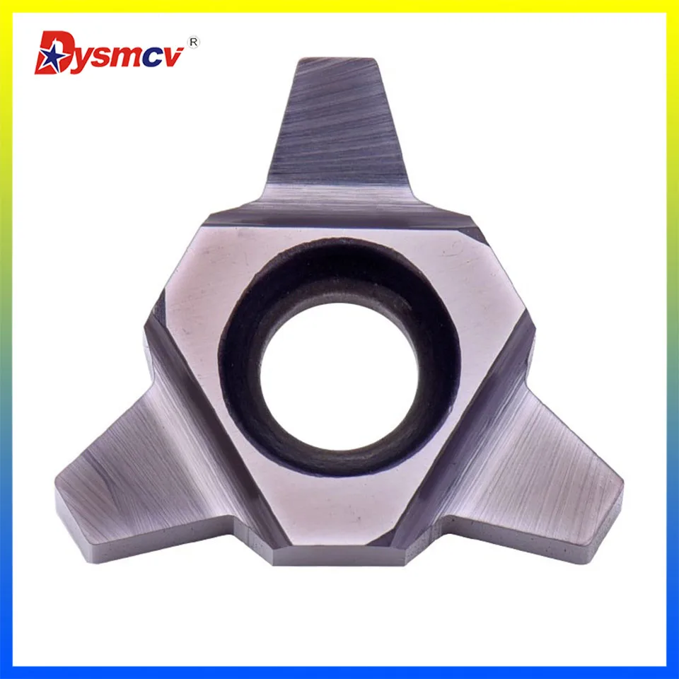 Inserti In Carburo Per Tornio CNC - 10 Pezzi, Modello 16IR/EL 1.0 LDA, Per Scanalature - Foto 5