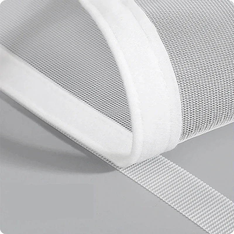 Summer mosquito and insect screen window mesh easy install without punching holes multiple colors