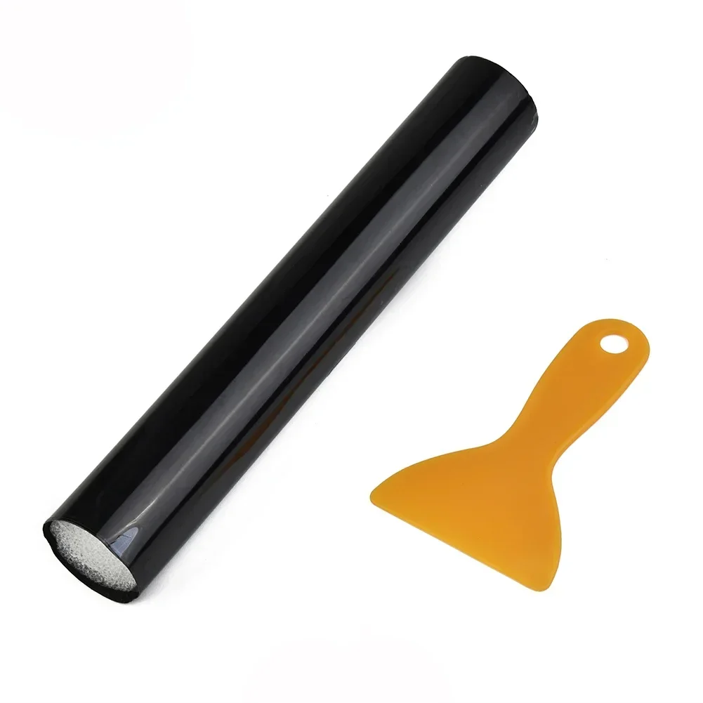 Car Windo Tint Film 1Roll 20x150cm Black Glass Sticker VLT 5% Sun Shade Windw Tinting Solar UV Protection Foils Sticker Films